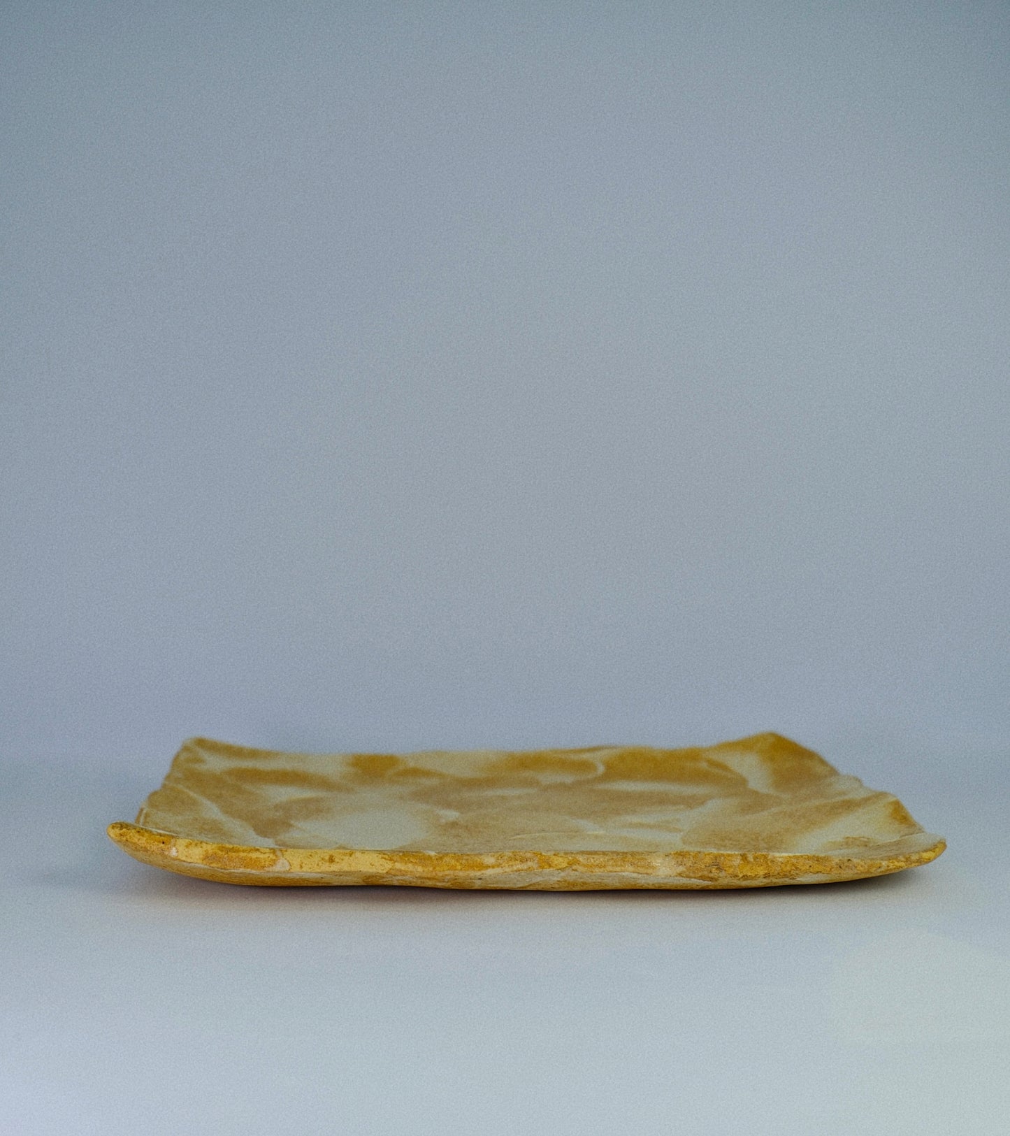 亂搔紋長方皿